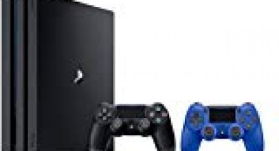 PlayStation 4 Pro Console 3 items Bundle:PS4 Pro 1TB Console,Extra PS4 Dualshock 4 Wireless Controller Wave Blue with Mytrix Wall Charger