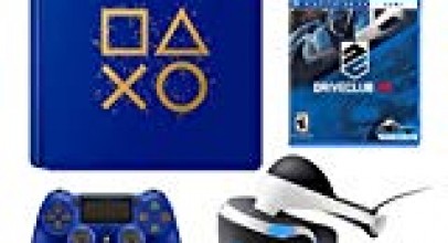 PlayStation 4 Driveclub PSVR Enhanced Limited Edition Bundle: PlayStation 4 Days of Play Lmited Edition 1TB Console, Driveclub, PlayStation VR Headset and PSVR Camera