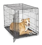 New World Newly Enhanced Single New World Dog Crate, Includes Leak-Proof Pan, Floor Protecting Feet, & New Patented Features, 36 Inch