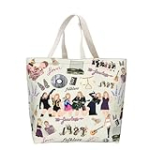 CUTSKY Singer Tote Bag Song Inspired Gift Album Gifts Music Lovers Reusable Bag For Women