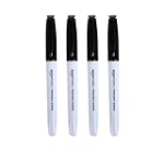 Amazon Basics Fine Point Tip Permanent Markers, Black 4 pack