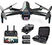 aovo Drones with Camera for Adults 4K UHD, 60 Minutes Flight Time Quadcopter with Brushless Motor, GPS Return Home, Follow Me Drones for Pro Includes 1 Extra Battery