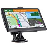 GPS Navigation for Car,Truck 2023 Maps Vehicle GPS Navigation 7 Inch Touch Screen Voice Car GPS for Lorry Speeding Warning Free Lifetime Maps Update of United States Canada Mexico……