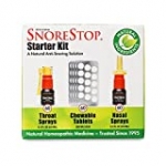 SnoreStop Snoring Solution Starter Kit, Natural Snore Stopper, Snoring Relief for Restful Sleep, Anti Snoring Set for Improved Airflow, Targeted Anti Snore, Breathe and Sleep Right