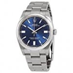 Rolex Oyster Perpetual 36 Automatic Chronometer Blue Dial Watch 126000BLSO
