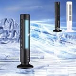 Tower Fans for Bedroom, Quiet Bladeless Standing Floor Fan, Energy Saving Quiet Cool Fan with 2 speed, Summer Portable Standing Fans for Indoor Home Office, Deals Today Clearance
