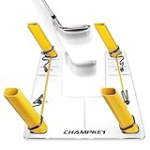 CHAMPKEY PATHGUIDER Swing Plane Alignment Golf Swing Trainer – Improve Swing Plane Accuracy – Achieve Consistency Golf Swing Plane (Velcro Version)