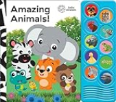 Baby Einstein – Amazing Animals 10-Button Sound Book – PI Kids (Play-A-Sound)