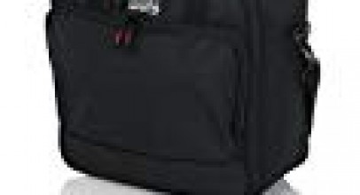 Gator Cases Padded Nylon Mixer/Gear Carry Bag with Removable Strap; 12″ x 12″ x 5.5″ (G-MIXERBAG-1212)