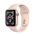 Apple Watch Series 4 (GPS + Cellular, 40MM) – Gold Aluminum Case with Pink Sand Sport Band (Renewed)