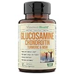 Glucosamine Chondroitin MSM Turmeric Boswellia – Joint Support Supplement. Antioxidant Properties. Helps with Inflammatory Response. Occasional Discomfort Relief for Back, Knees & Hands. 90 Capsules