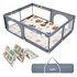 MYPET North States 40” Paws Portable Pet Gate: Made in USA, Expands & Locks in Place with No Tools. Pressure Mount. Fits 26″-40″ wide (23″ Tall, Fieldstone)