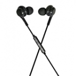 Magnavox MHP4857-BK Ear Buds with Microphone in Black | Available in Black & White | Ear Buds Wired with Microphone | Extra Value Comfort Stereo Earbuds Wired | Durable Rubberized Cable |