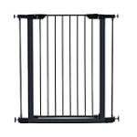 MidWest Homes for Pets 39′ High Walk-thru Steel Pet Gate, 29′ – 38′ Wide in Textured Graphite