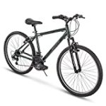 Huffy Hardtail Mountain Trail Bike 24 inch, 26 inch, 27.5 inch, 26 Inch Wheels/17 Inch Frame, Military Green Gloss