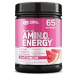 Optimum Nutrition Amino Energy – Pre Workout with Green Tea, BCAA, Amino Acids, Keto Friendly, Green Coffee Extract, Energy Powder – Watermelon, 65 Servings (Packaging May Vary)