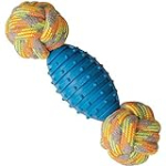 SNUGAROOZ Knot Yours Dog Toys for Aggressive Chewers, Strong Rubber Rope, Indestructible & Heavy-Duty Puppy Teething Chew Toys, Perfect Funny Gifts, (9 Inches – Assorted Colors)