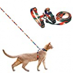 pidan Cat Harness and Leash Set, Cats Escape Proof – Adjustable Kitten Harness for Large Small Cats, Lightweight Soft Walking Travel Petsafe Harness