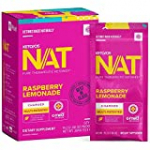Keto//OS NAT® Raspberry Lemonade Keto Supplements – Charged -Exogenous Ketones – BHB Salts Ketogenic Supplement for Workout Energy Boost for Men and Women (20 Count)