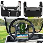 CLUBRALLY Golf Cart Accessories Steering Wheel Phone Mount for Club Car EZGO Yamaha