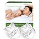 Anti-Snoring Devices, 2 Pack Silicone Adjustable Snore Devices Stopper, Comfortable and Reusable Helps Stop Snoring for Men/Women