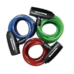 Master Lock Bike Lock Cables with Key, Blue, Green, and Red 3-Pack of Keyed-Alike Bicycle Cable Locks, 6 ft. Long, 8127TRI