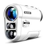 REVASRI Golf Rangefinder with Slope and Pin Lock Vibration, External Slope Switch for Golf Tournament Legal, Rangefinders with Rechargeable Battery 1000YDS Laser Range Finder