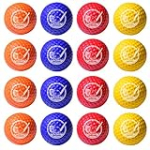 GoSports Foam Golf Practice Balls Realistic Feel and Limited Flight Use Indoors or Outdoors, 16 Count (Pack of 1)