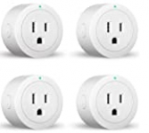 Smart Plug ESICOO – Alexa, Echo & Google Home – Only WiFi 2.4G (4-Pack)