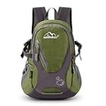 sunhiker Cycling Hiking Backpack Water Resistant Travel Backpack Lightweight SMALL Daypack M0714 (Navy Green)