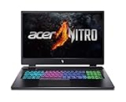 Acer Nitro 17 Gaming Laptop | Intel Core i7-14650HX | NVIDIA GeForce RTX 4060 Laptop GPU | 17.3″ FHD IPS 165Hz G-SYNC Display | 16GB DDR5 | 1TB Gen 4 SSD | Killer Wi-Fi 6E | AN17-72-734A