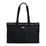 Under Armour womens Favorite Tote , Black (001)/Metallic Silver , One Size Fits Most