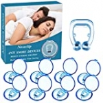 Snore Stopper, Anti Snoring Devices, Magnetic Anti Snoring Nose Clip Provide The Effective Snoring Solution to Stop Snoring, 8 Pcs