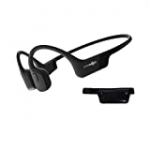 AfterShokz Aeropex (Rebranded as Shokz OpenRun) – Open-Ear Bluetooth Bone Conduction Sport Headphones – Sweat Resistant Wireless Earphones for Workouts and Running – Built-in Mic – with Sport Belt