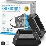 Bed Bug Trap — 12 Pack | TruGuard X Bed Bug Interceptors (Black) | Eco Friendly Bed Bug Traps for Bed Legs | Reliable Insect Detector, Interceptor, and Monitor for Pest Control and Treatment