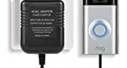 Power Adapter, Video Doorbell Power Supply for The Ring Video Doorbell, Ring Video Doorbell 2 & Ring Video Doorbell Pro, Power Supply, Adapter, Battery Charger