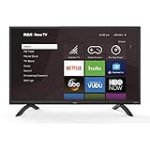 RCA 32-inch Flat Screen 1080p Roku Smart LED TV – RTR3265, 2023 Model, Black