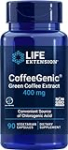 Life Extension CoffeeGenic Green Coffee Bean Extract – 50% Chlorogenic Acids – Gluten-Free, Non-GMO – 90 Vegetarian Capsules