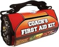 Be Smart Get Prepared 73-Piece Coach’s and Team Sports First Aid Kit in Roll up Bag: Clean, Treat, Protect Cuts, Scrapes. Home, Office, Car, School, Travel, Hunting, Outdoor, Camping, FSA HSA