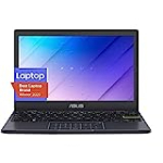 ASUS Vivobook Go 12 L210 11.6” ultra-thin laptop, 2022 version, Intel Celeron N4020, 4GB RAM, 64GB eMMC, Win 11 Home in S mode with One Year of Office 365 Personal, L210MA-DS02
