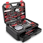 KingTool 325 Piece Home Repair Tool Kit, General Home/Auto Repair Tool Set, Toolbox Storage Case with Drawer, General Household Tool Kit – Perfect for Homeowner, Diyer, Handyman