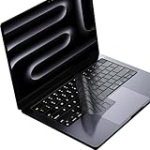 Soonjet Premium Keyboard Cover Protector, Ultra Thin Keyboard Skin for 2023 MacBook Air 15″ M2 A2941, MacBook Pro 14″/16″ M3/M2/M1 A2918 A2992 A2991 A2779 A2442 A2780 A2485, MacBook Air 13″ M2 A2681