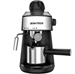 Espresso Machine 3.5 Bar 4 Cup Espresso Maker Cappuccino Machine with Steam Milk Frother and Stainless Mug