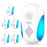 2024 Upgraded Ultrasonic Pest Repeller 6 Packs, Indoor Pest Repellent, Electronic Plug in Pest Control for Bugs,Mosquito,Roach, Ant, Rodent, Mouse, Spider Repellent for House, Warehouse, Hotel, Garage