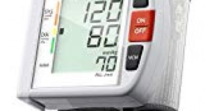 Lakmus Blood Pressure Monitor Cuff Wrist – Digital BP Monitor FDA Approved – Fully Automatic Accurate Wrist Blood Pressure Monitor for Home – Wrist BP Machine with Large LCD Display Carrying Case 2AAA