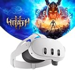 Meta Quest 3 128GB— Breakthrough Mixed Reality — Powerful Performance — Asgard’s Wrath 2 Bundle