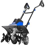 BILT HARD Tiller Cultivator 16 inch, 13.5 Amp 6 Steel Tines Tillers for Gardening Foldable, Electric Garden Rototiller with Adjustable Wheels