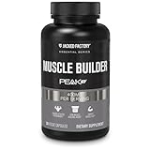 Jacked Factory Essentials Muscle Builder – Daily Muscle Builder for Men with Peak ATP to Support Lean Muscle Gain, Enhance Athletic Performance, & Fortify ATP Levels for Muscle Growth – 30 Capsules