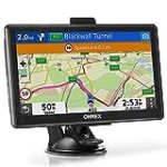 OHREX N800 GPS Navigation for Truck Car with Bluetooth,7 inch GPS for Truck Drivers Commercial,Trucker GPS Navigation Systems, Free Lifetime Map Updates