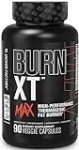 Jacked Factory Burn-XT Max – High-Performance Thermogenic Fat Burner & Appetite Suppressant for Weight Loss w/PurCaf Organic Caffeine, MitoBurn, Green Tea, Acetyl L Carnitine & More – 90 Capsules